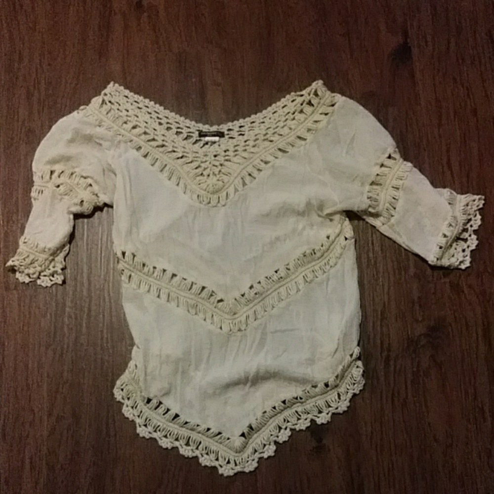 Cute quarter sleeve blouse